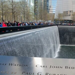 Andrea Abroad 9/11 Memorial