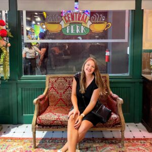 Andrea Abroad Friends Central Perk