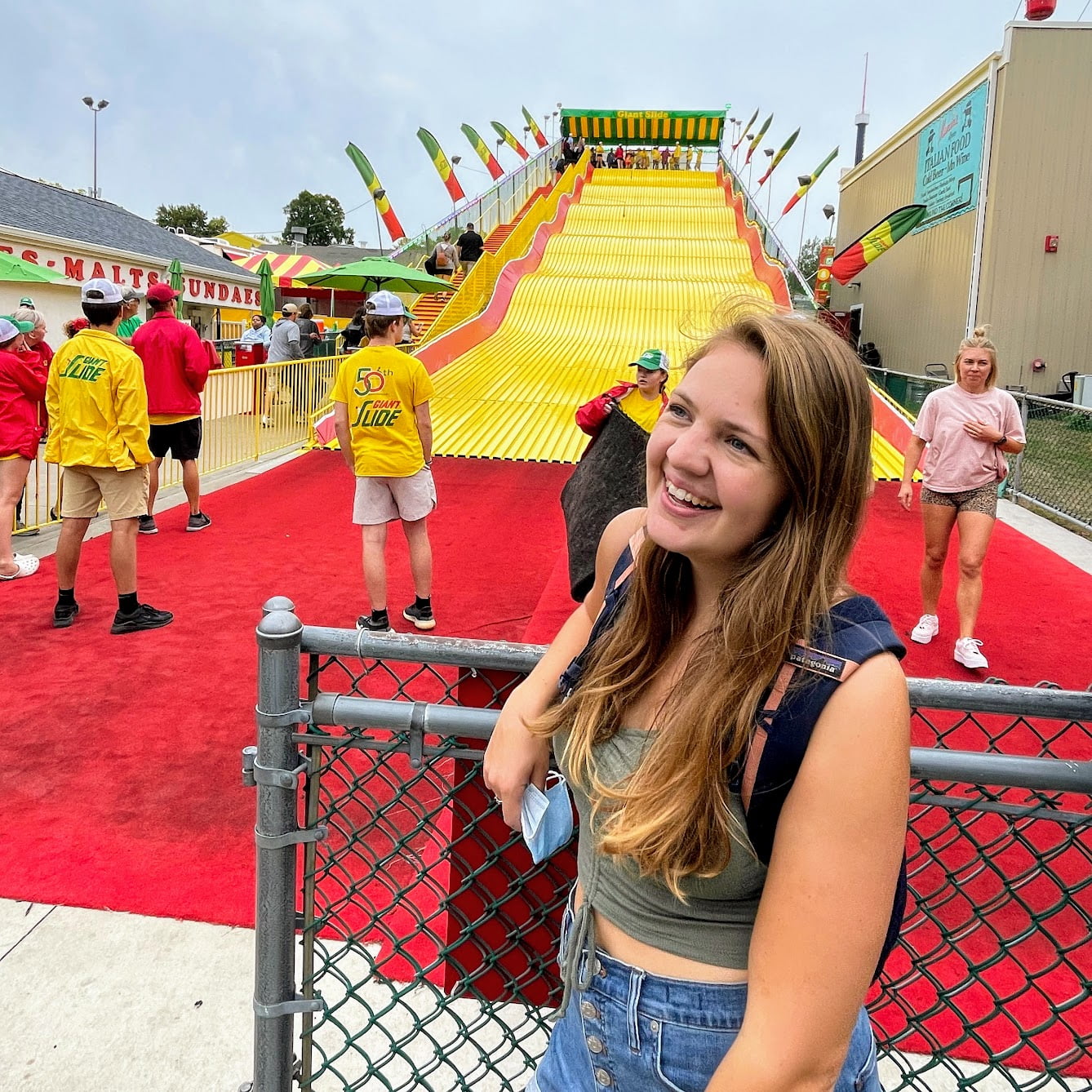 Giant Slide Minnesota State Fair andrea Abroad