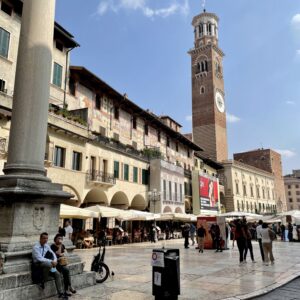 Piazza Erbe Verona Italy Andrea Abroad