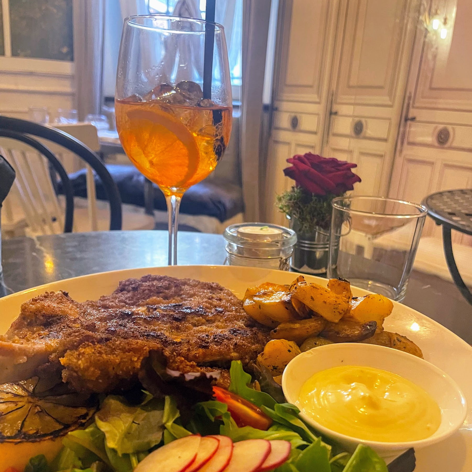 Milan food bistro andrea Abroad