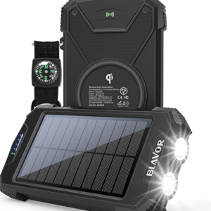 Solar powered power bank