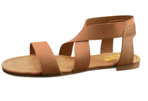 Tan sandals