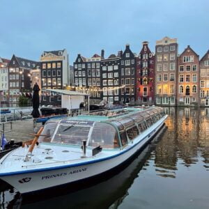 Amsterdam canal boats