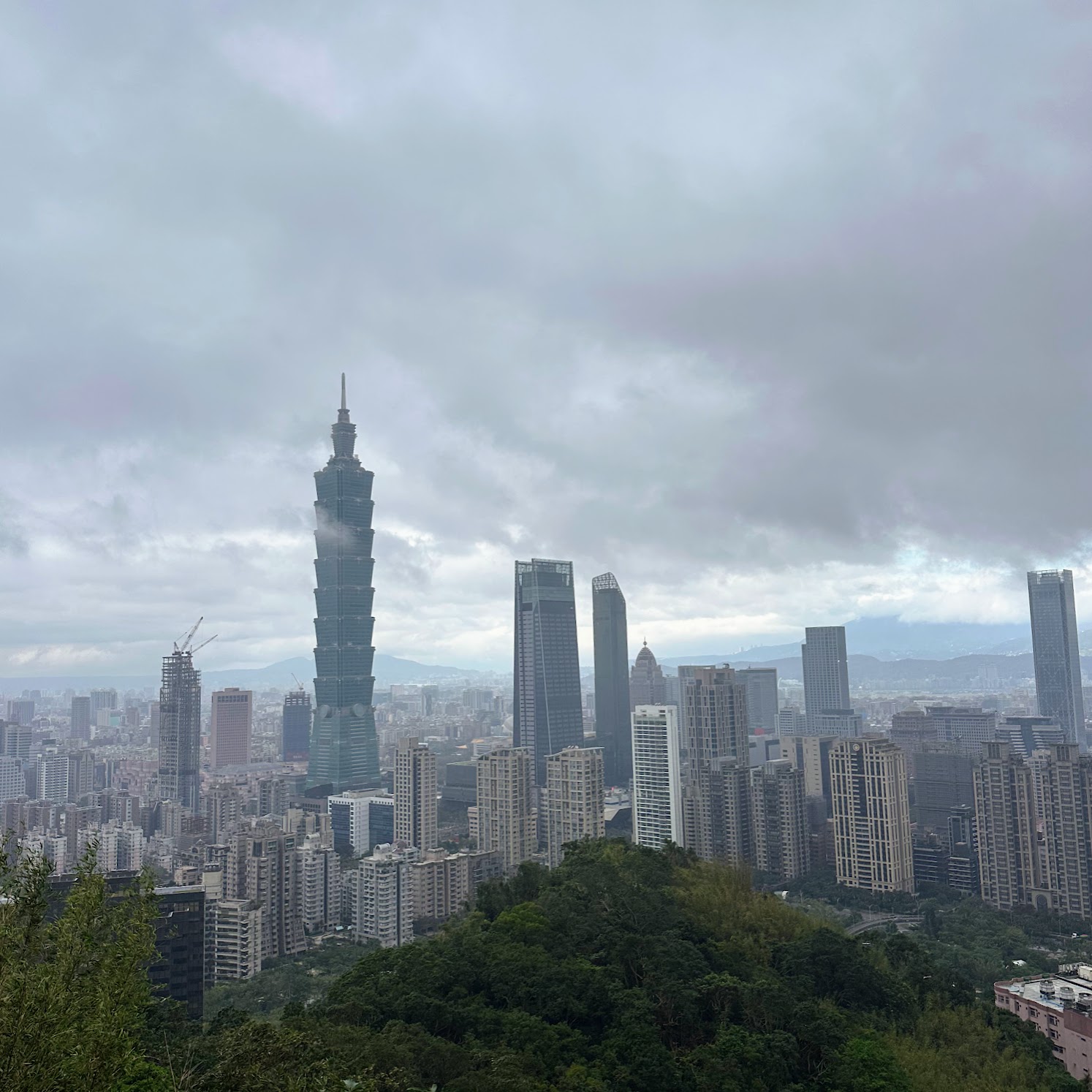 Taipei from Elephant Mountain