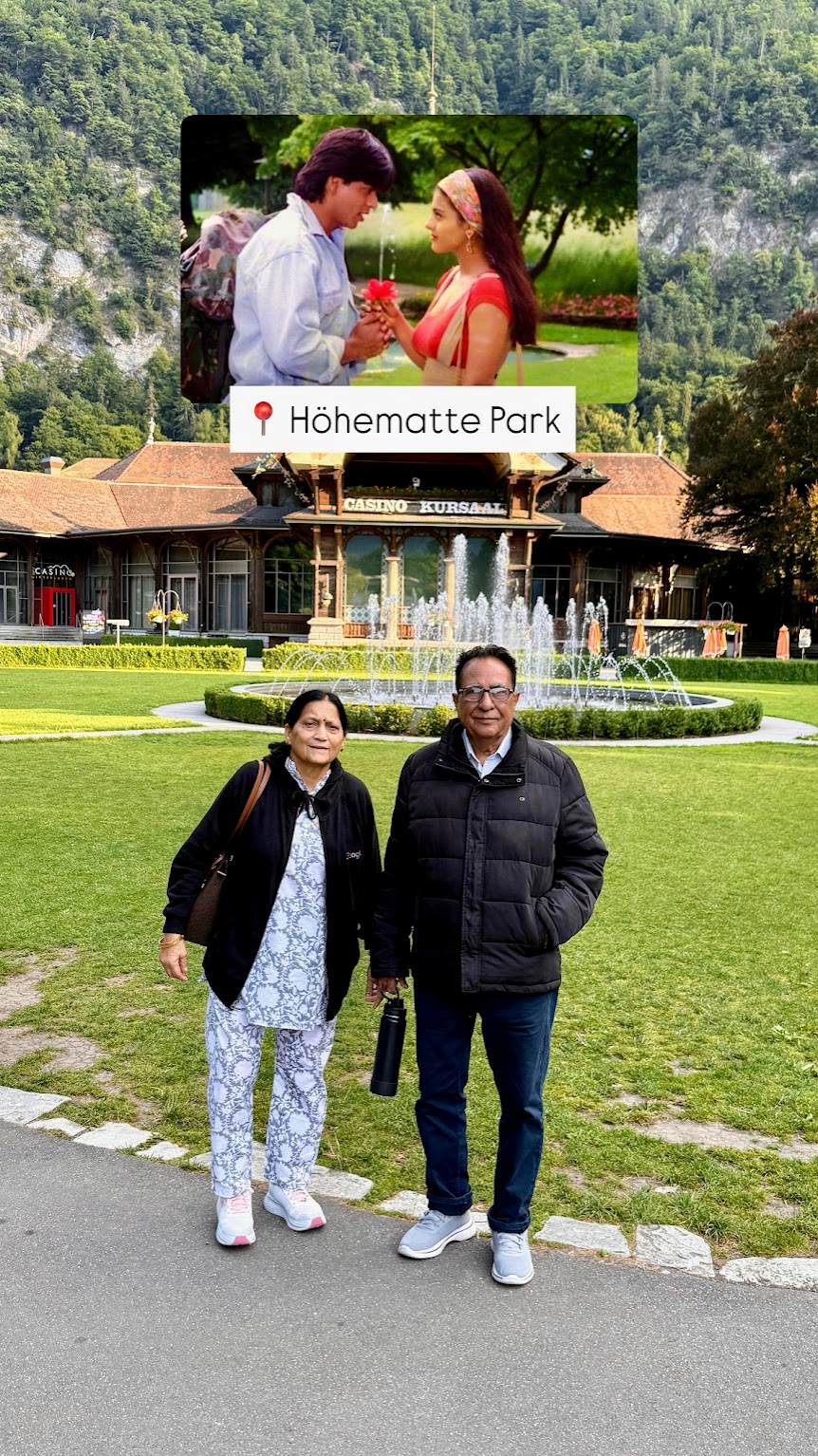 Interlaken DDLJ Park Scene