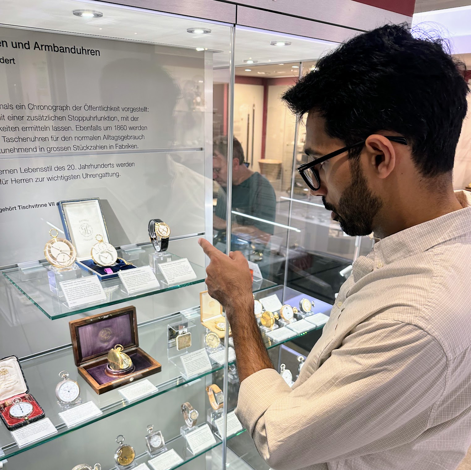 Watch museum in Zurich