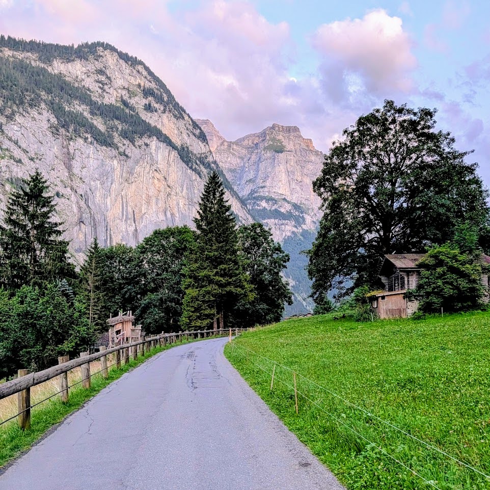 views in Lauterbrunnen