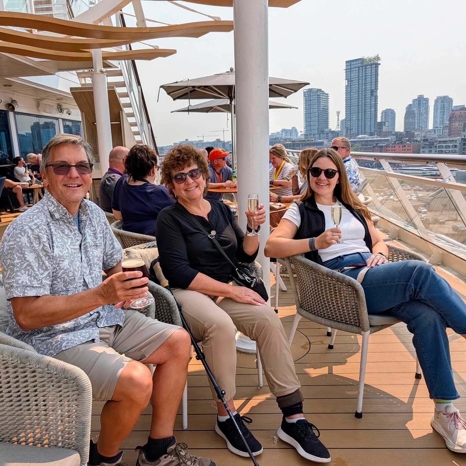 Relaxing on Celebrity Alaskan Cruise